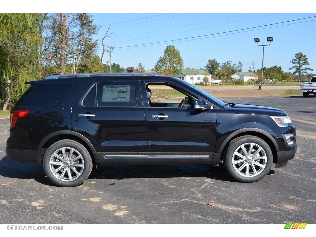 Shadow Black 2017 Ford Explorer Limited Exterior Photo #116475136