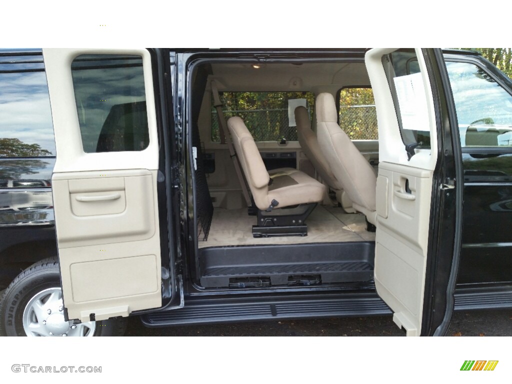 2014 E-Series Van E350 XLT Extended 15 Passenger Van - Black / Medium Flint photo #8