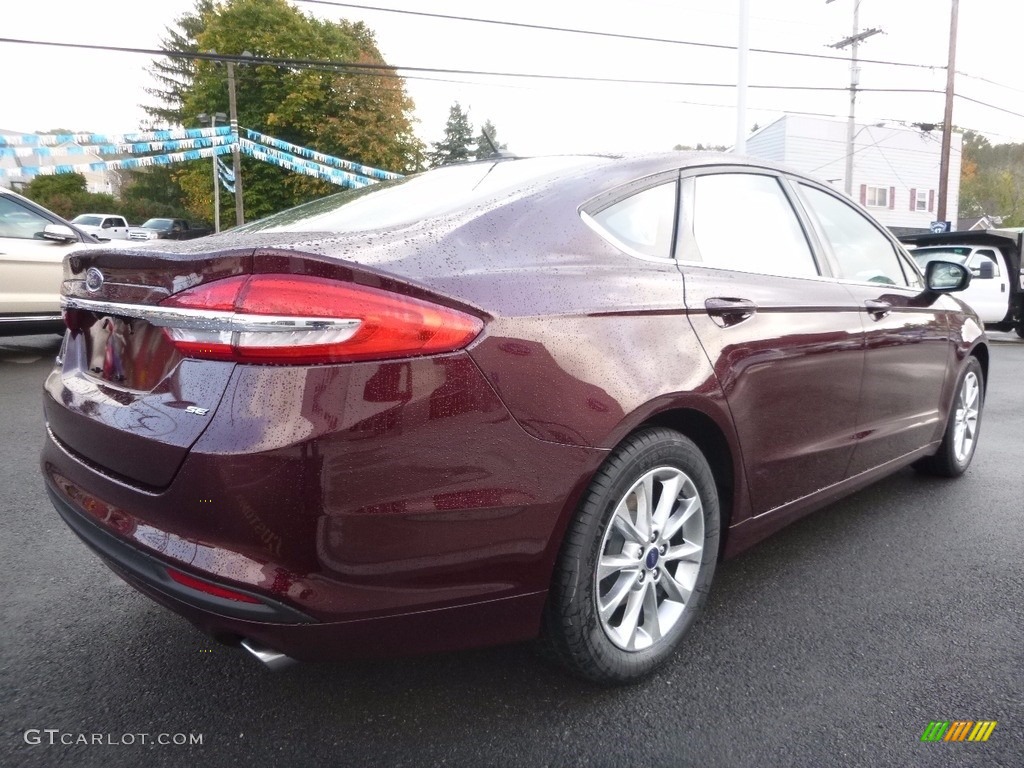 2017 Fusion SE - Burgundy Velvet / Ebony photo #5