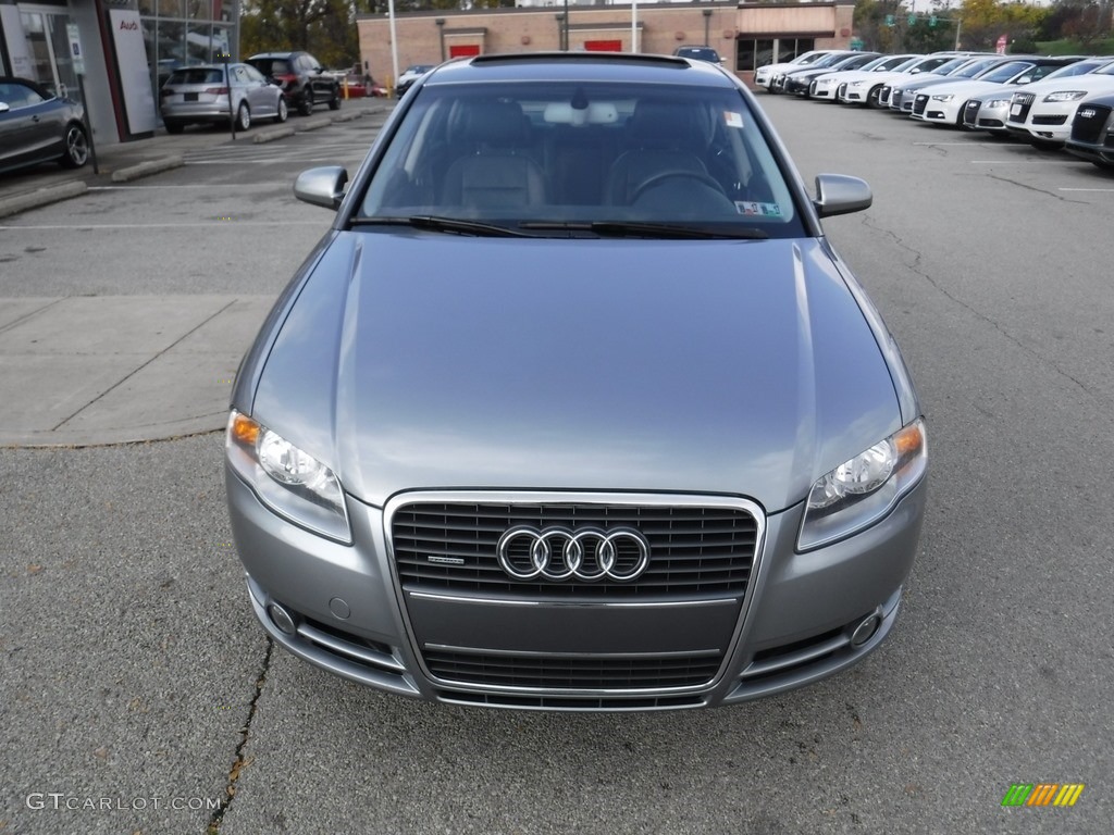 2006 A4 2.0T quattro Sedan - Light Silver Metallic / Ebony photo #6