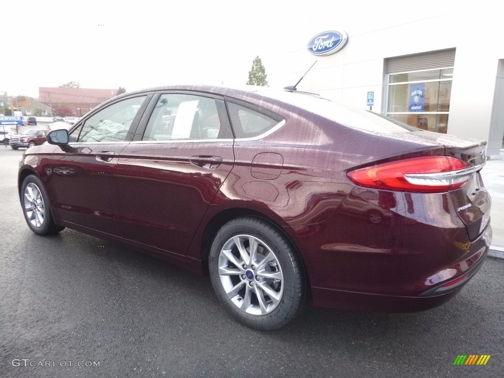 2017 Fusion SE - Burgundy Velvet / Ebony photo #7