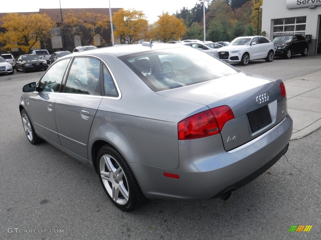 2006 A4 2.0T quattro Sedan - Light Silver Metallic / Ebony photo #15