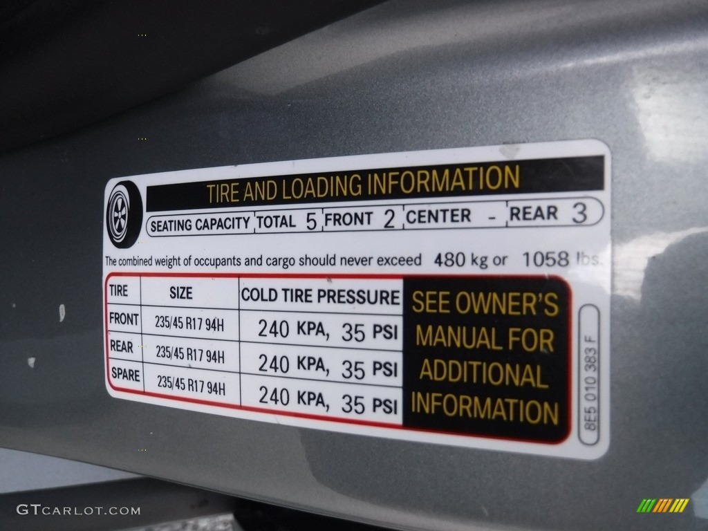 2006 A4 2.0T quattro Sedan - Light Silver Metallic / Ebony photo #38
