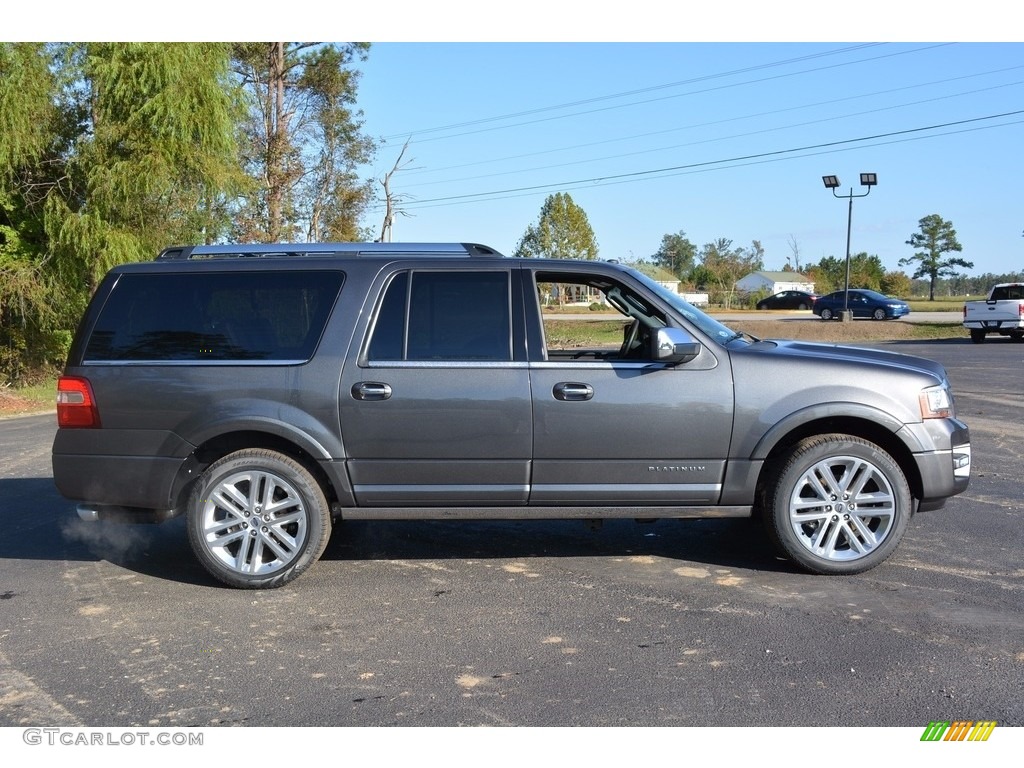 Magnetic 2017 Ford Expedition EL Platinum 4x4 Exterior Photo #116477584