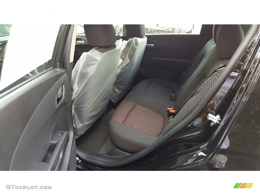 2017 Chevrolet Sonic LT Hatchback Rear Seat Photo #116477923
