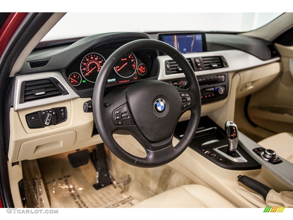 2013 3 Series 328i Sedan - Melbourne Red Metallic / Venetian Beige photo #19