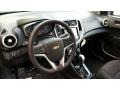 Jet Black 2017 Chevrolet Sonic LT Hatchback Dashboard