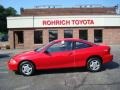 2001 Bright Red Chevrolet Cavalier Coupe  photo #1