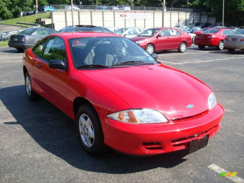 2001 Cavalier Coupe - Bright Red / Graphite photo #6