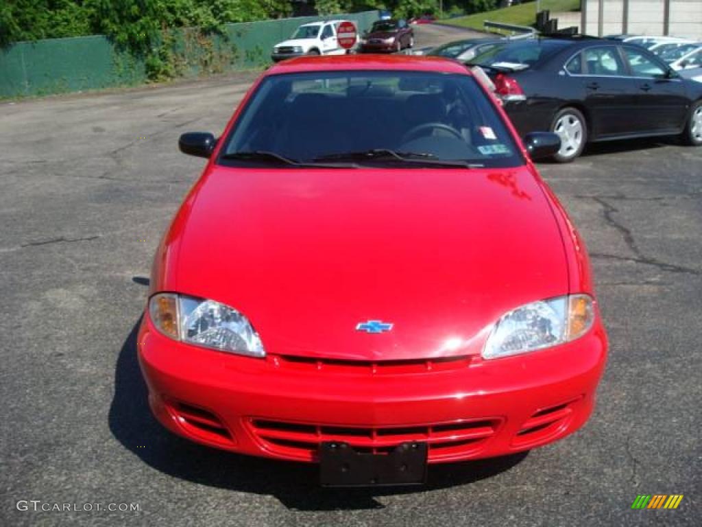 2001 Cavalier Coupe - Bright Red / Graphite photo #7