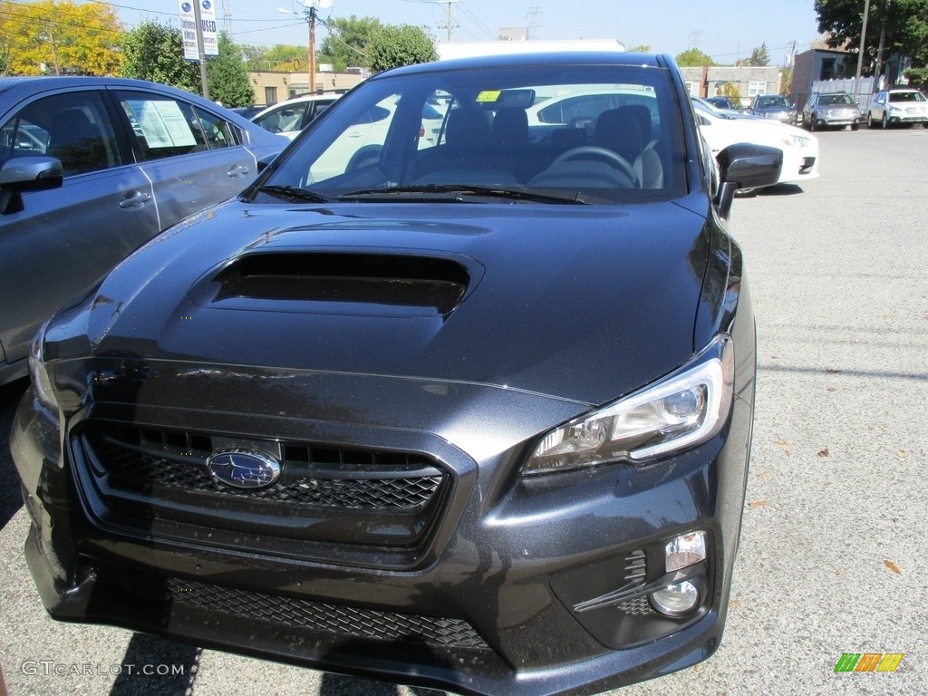 2017 WRX Limited - Dark Gray Metallic / Carbon Black photo #2