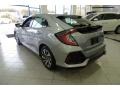  2017 Civic LX Hatchback Lunar Silver Metallic