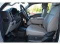 Medium Earth Gray 2017 Ford F350 Super Duty Interiors
