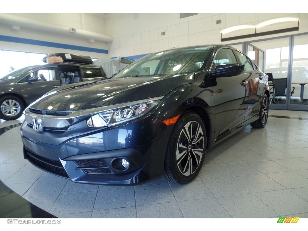 Cosmic Blue Metallic Honda Civic