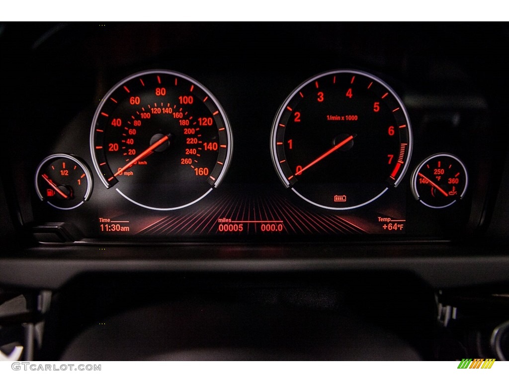 2017 BMW X5 xDrive40e iPerformance Gauges Photo #116482308