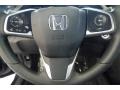 Gray 2017 Honda Civic EX-T Sedan Steering Wheel