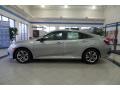 Lunar Silver Metallic 2017 Honda Civic LX Sedan Exterior