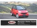 Rally Red 2009 Smart fortwo passion cabriolet