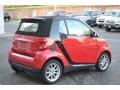 2009 Rally Red Smart fortwo passion cabriolet  photo #2