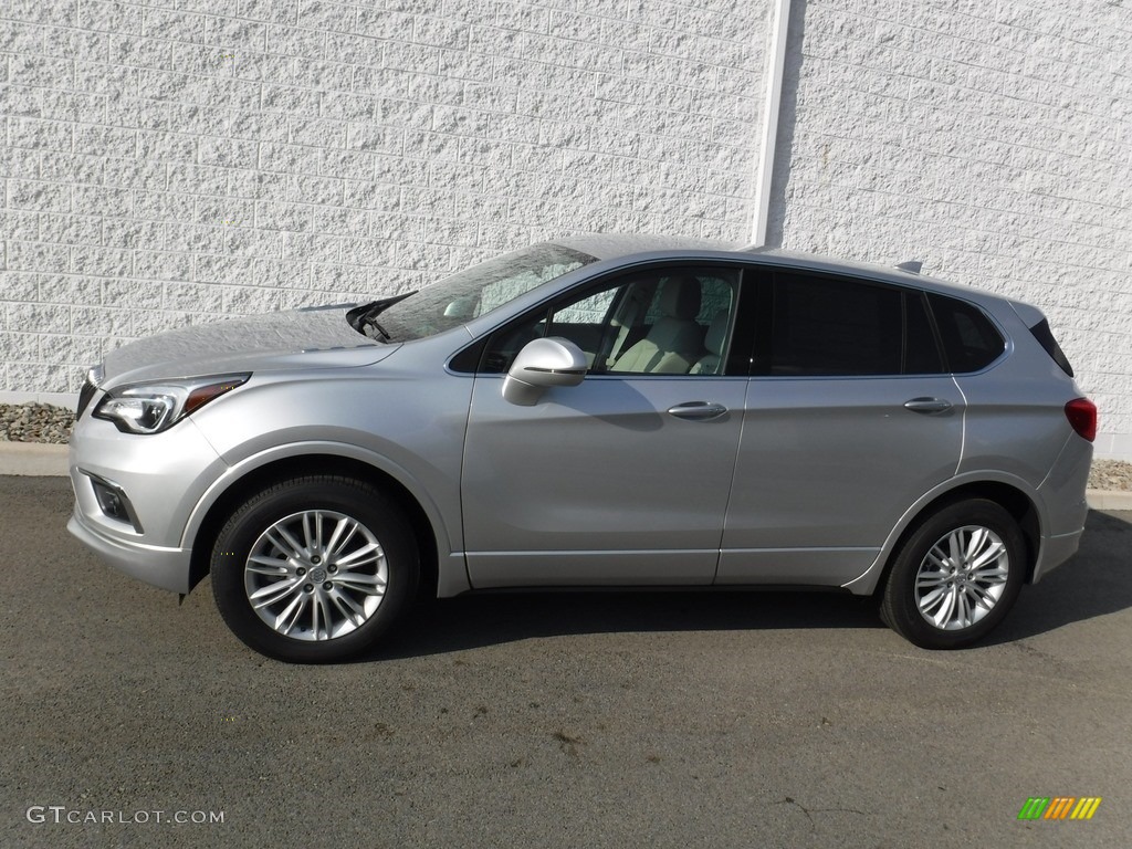 Galaxy Silver Metallic 2017 Buick Envision Preferred AWD Exterior Photo #116483269
