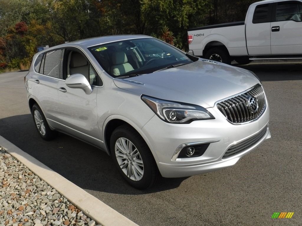 Galaxy Silver Metallic 2017 Buick Envision Preferred AWD Exterior Photo #116483337