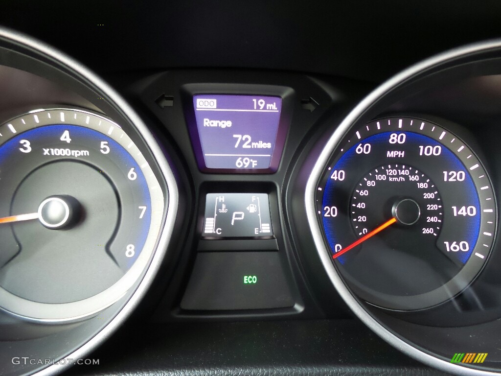 2017 Hyundai Elantra GT Standard Elantra GT Model Gauges Photo #116483365