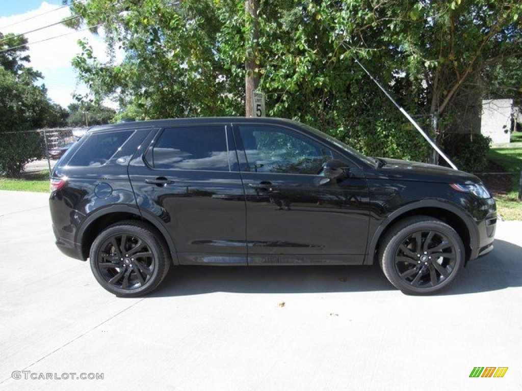 Santorini Black Metallic 2017 Land Rover Discovery Sport HSE Luxury Exterior Photo #116484784