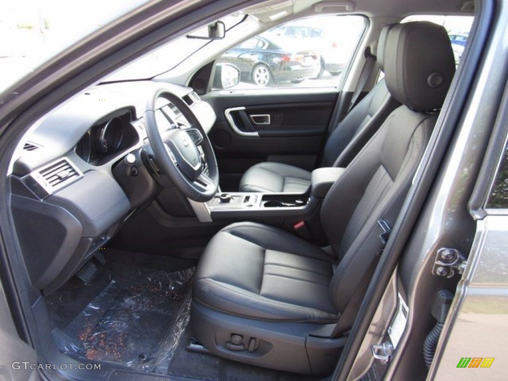Ebony Interior 2017 Land Rover Discovery Sport HSE Photo #116485114