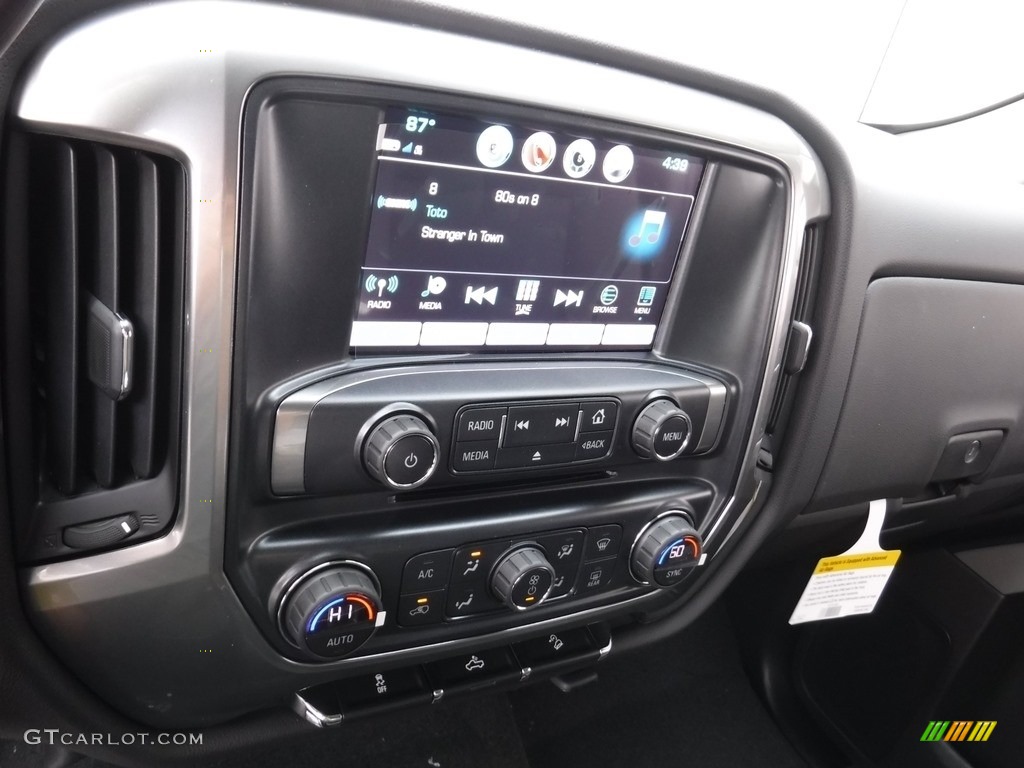 2017 Silverado 1500 LT Double Cab 4x4 - Black / Jet Black photo #14