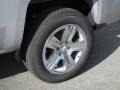 2017 Silver Ice Metallic Chevrolet Silverado 1500 Custom Double Cab 4x4  photo #3