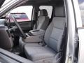 2017 Silver Ice Metallic Chevrolet Silverado 1500 Custom Double Cab 4x4  photo #13