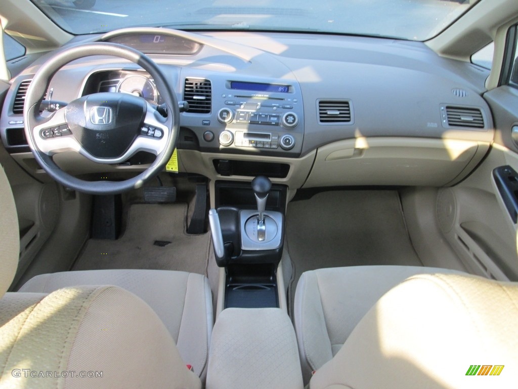 2006 Civic Hybrid Sedan - Galaxy Gray Metallic / Ivory photo #23
