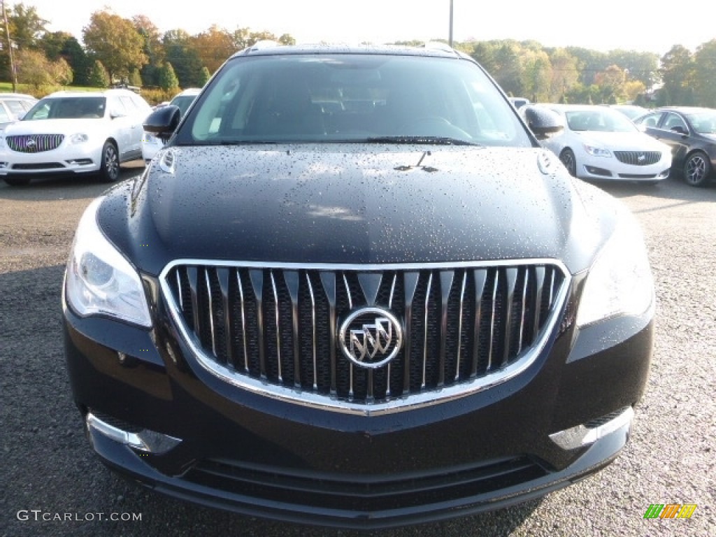 2017 Enclave Leather AWD - Ebony Twilight Metallic / Ebony/Ebony photo #11