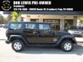 Black 2015 Jeep Wrangler Unlimited Sport RHD 4x4