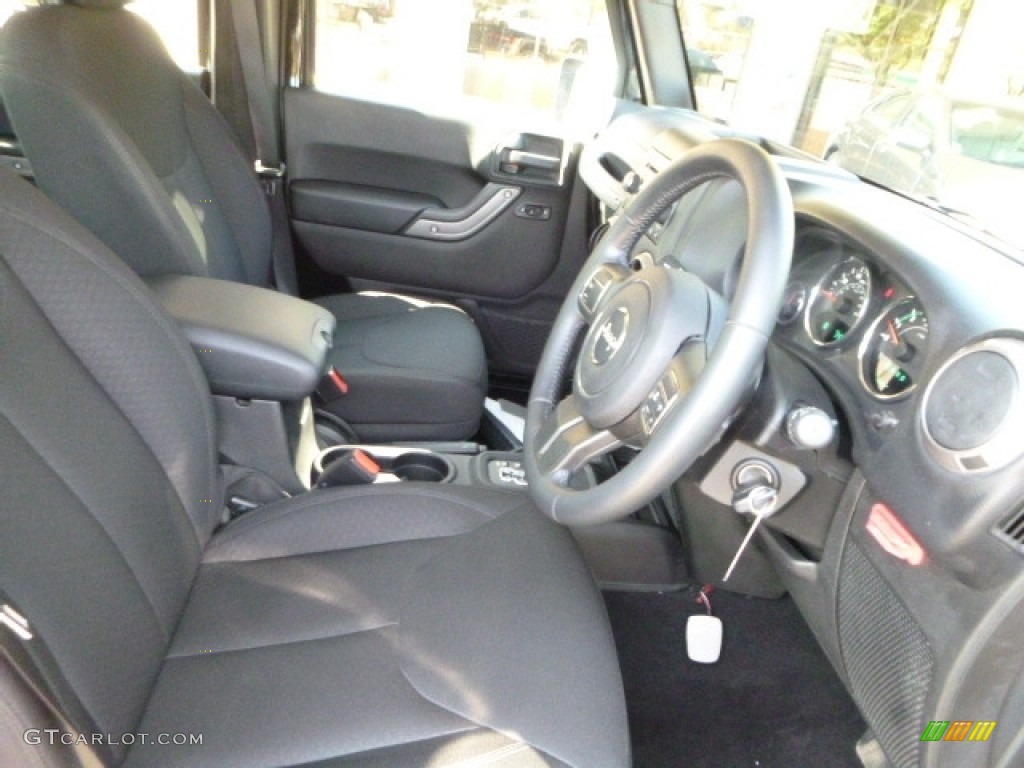 Black Interior 2015 Jeep Wrangler Unlimited Sport Rhd 4x4