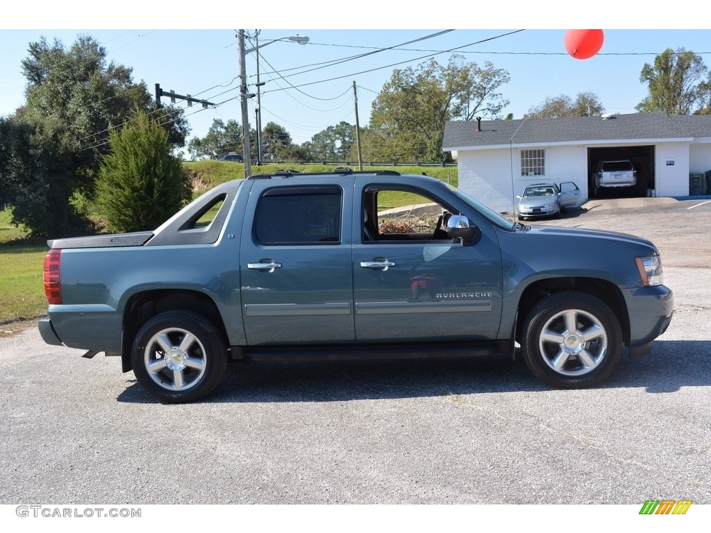 2012 Avalanche LT 4x4 - Blue Granite Metallic / Ebony photo #2