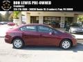 Crimson Pearl - Civic LX Sedan Photo No. 1