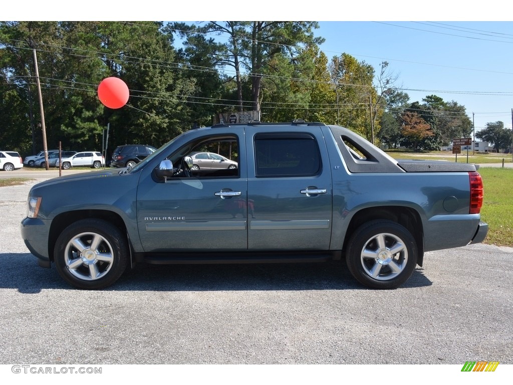 2012 Avalanche LT 4x4 - Blue Granite Metallic / Ebony photo #8