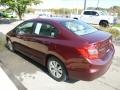 Crimson Pearl - Civic LX Sedan Photo No. 11