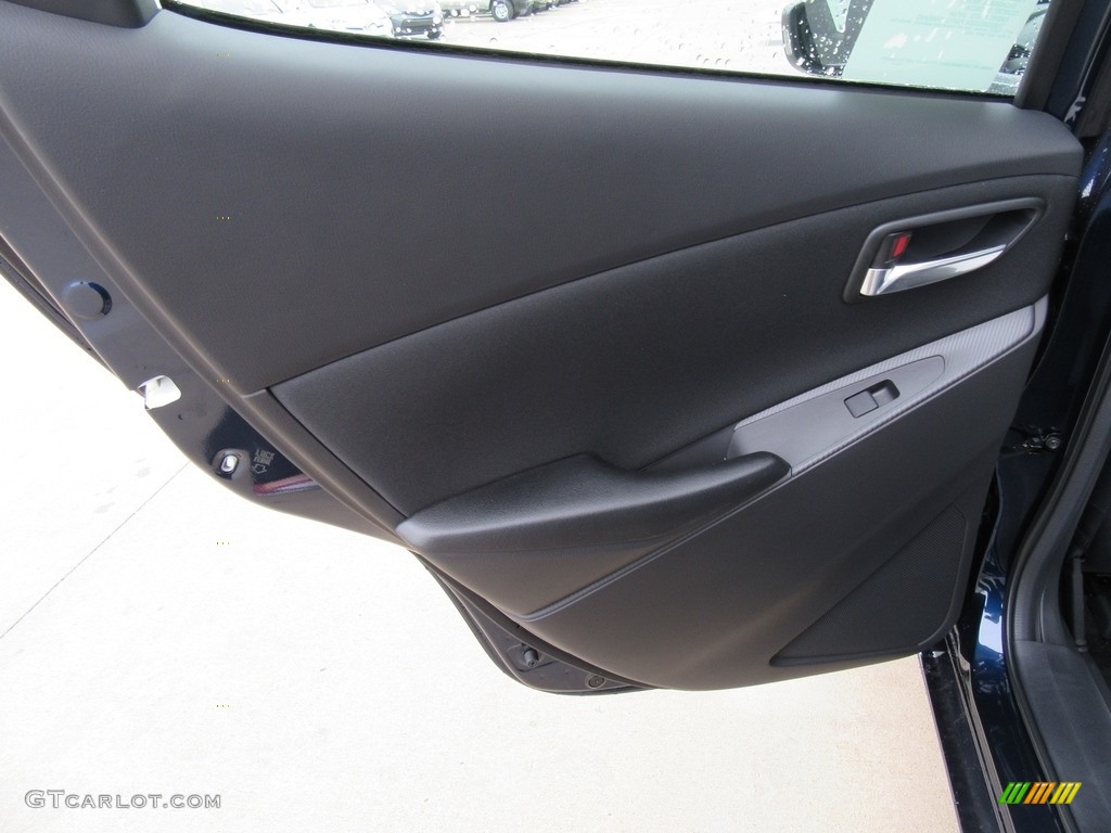 2017 Toyota Yaris iA Standard Yaris iA Model Mid-Blue Black Door Panel Photo #116490705