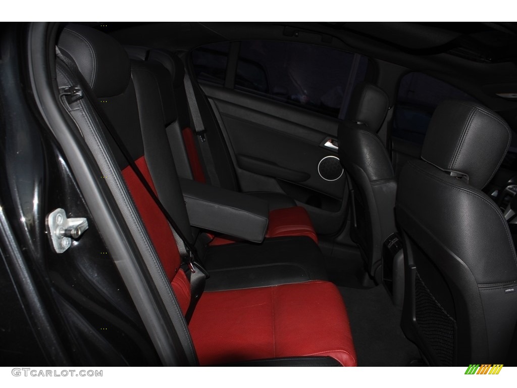 2009 G8 GT - Panther Black / Onyx/Red photo #16