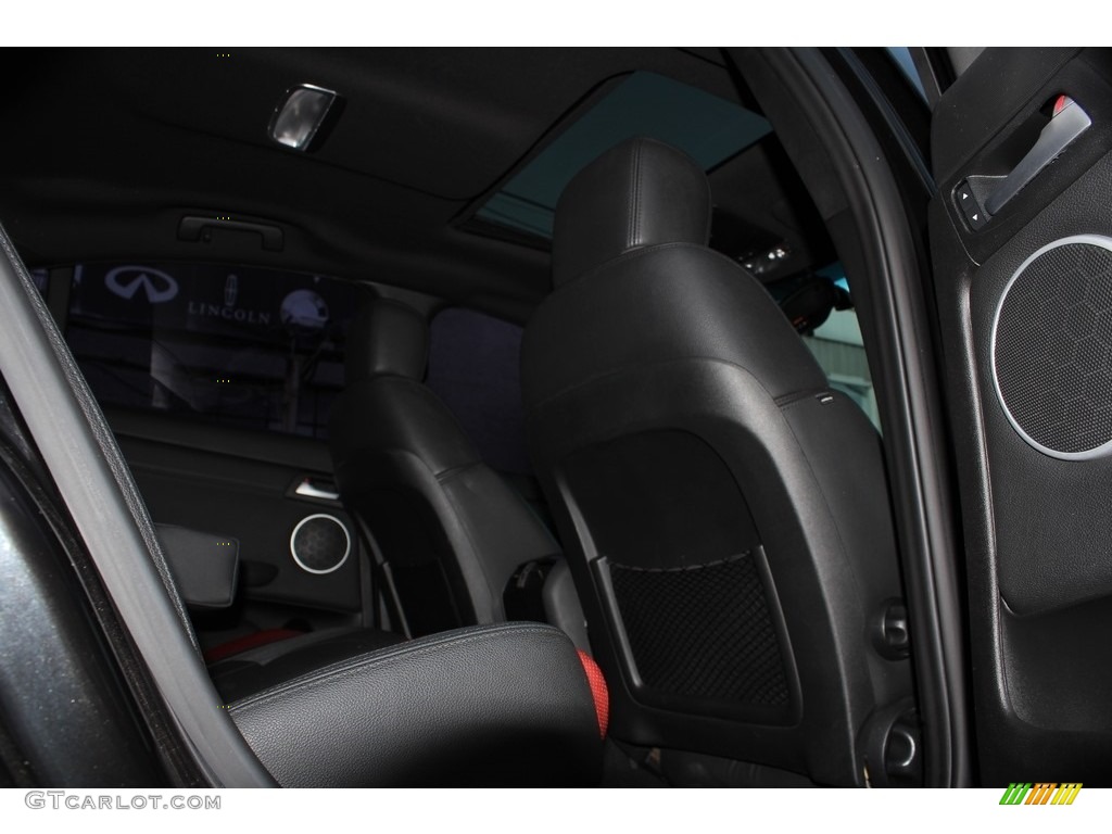 2009 G8 GT - Panther Black / Onyx/Red photo #17