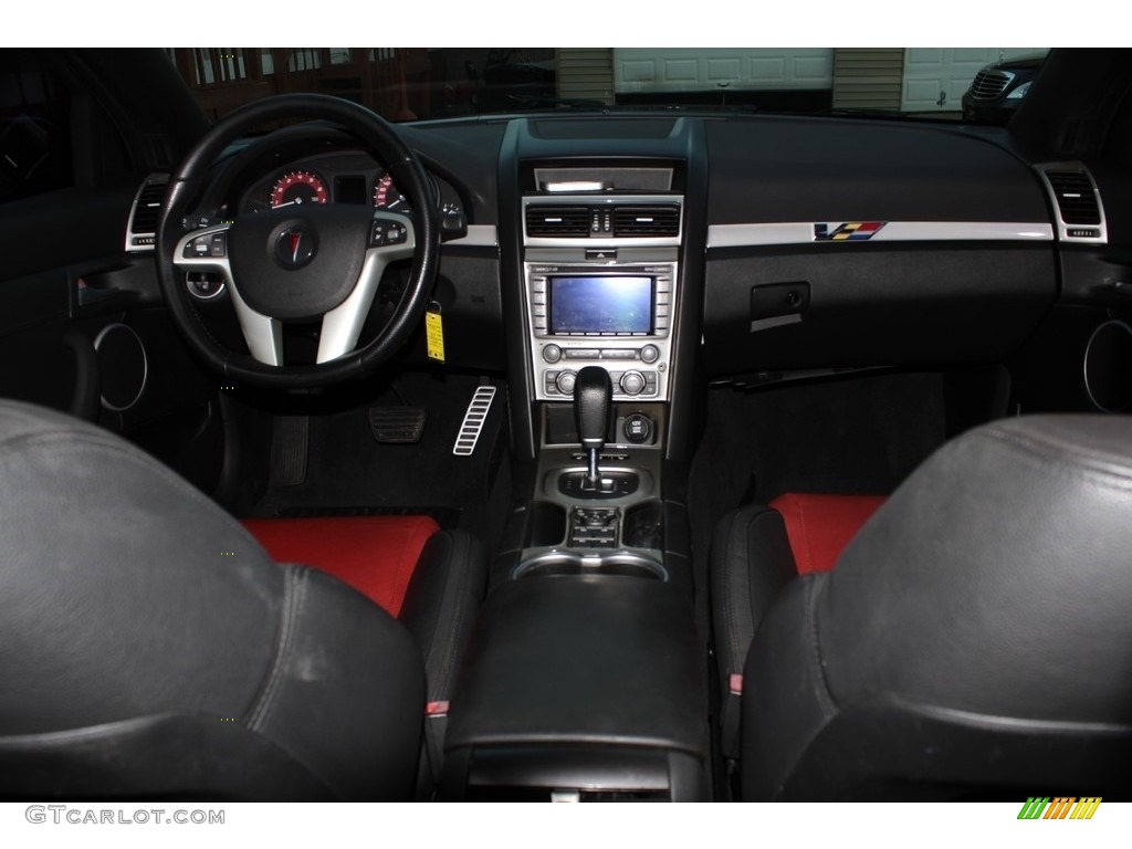 2009 G8 GT - Panther Black / Onyx/Red photo #18