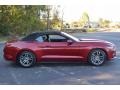 2016 Ruby Red Metallic Ford Mustang EcoBoost Premium Convertible  photo #2