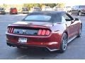 2016 Ruby Red Metallic Ford Mustang EcoBoost Premium Convertible  photo #3