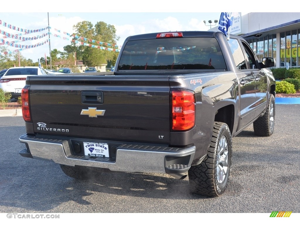 2016 Silverado 1500 LT Crew Cab 4x4 - Tungsten Metallic / Jet Black photo #3