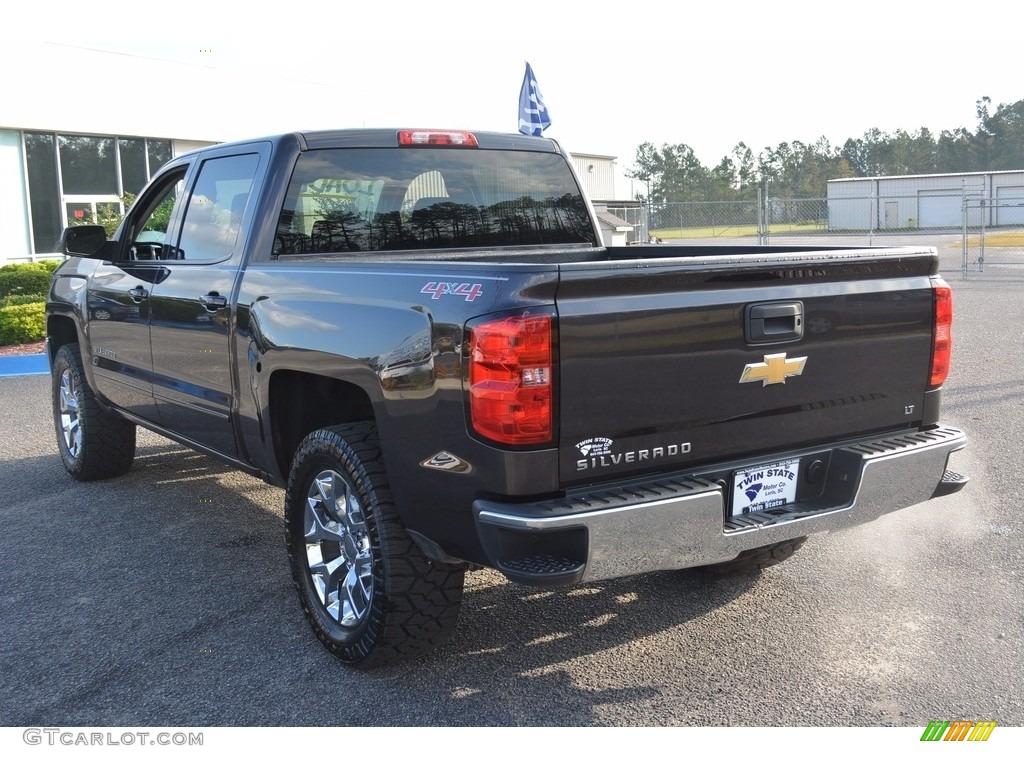 2016 Silverado 1500 LT Crew Cab 4x4 - Tungsten Metallic / Jet Black photo #7