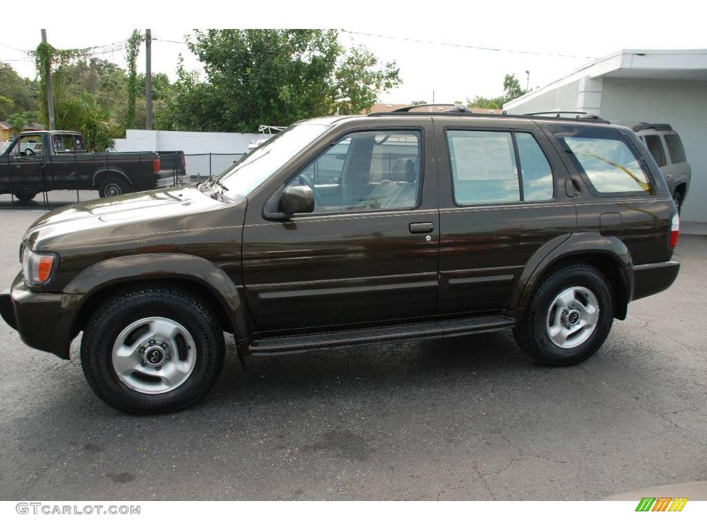 1997 QX4 4x4 - Ancient Bronze / Beige photo #3