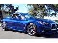 2017 Hagane Blue Infiniti Q60 Red Sport 400 Coupe  photo #5