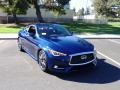 2017 Hagane Blue Infiniti Q60 Red Sport 400 Coupe  photo #24